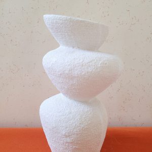 گلدان دکوری خام مدل مدرنا